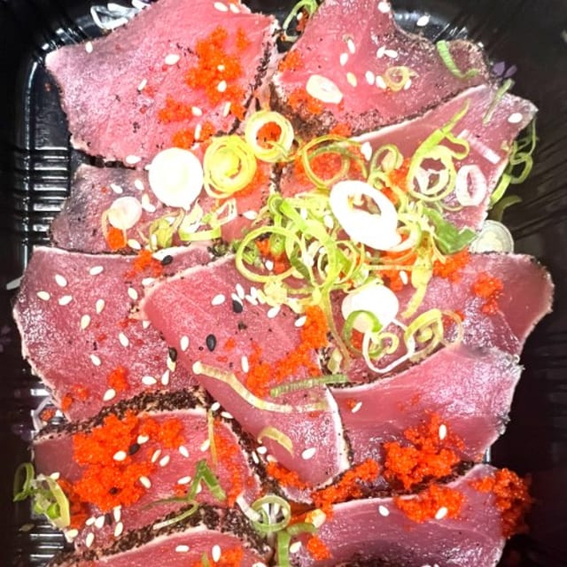 Pepper Tuna Tataki.