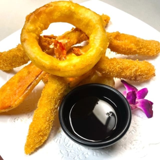 Shrimp & Vegetable Tempura.